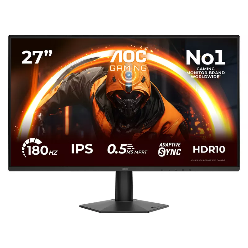 68,6 cm (27) 1920 x 1080 Pixel AOC 27G50F 16:9 Full HD IPS 4 ms 180 Hz HDR DisplayPort HDMI VESA