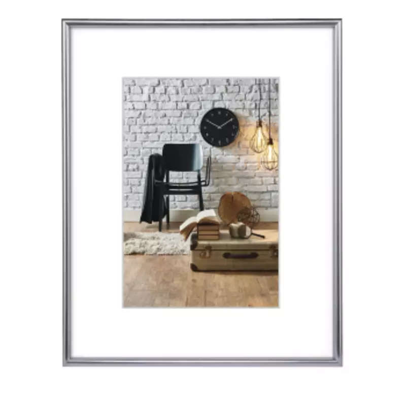 Hama Bilderrahmen Sevilla 40x50cm silber matt