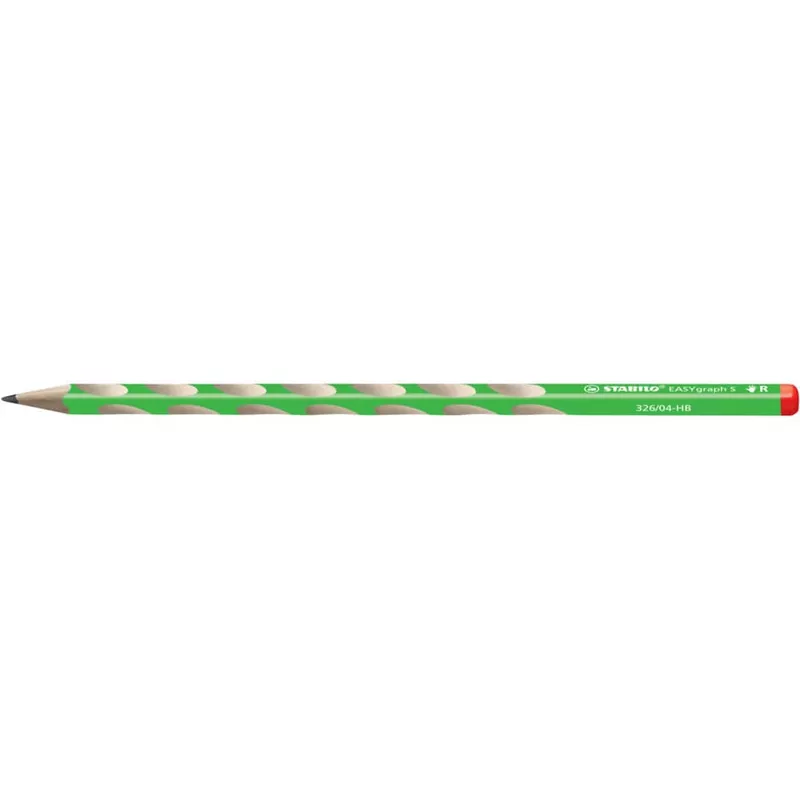 Bleistift EASYgraph S Metallic Edition Rechtshänder, HB, grün STABILO 326/04-HB