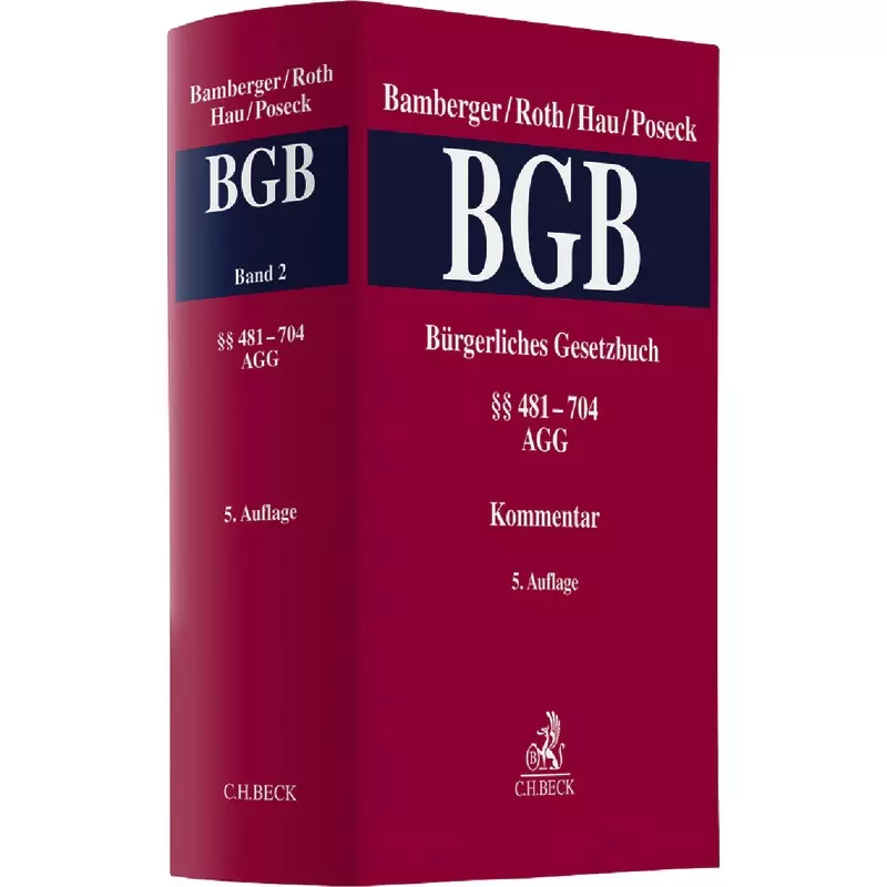 Kommentar zum Bürgerlichen Gesetzbuch Band 2