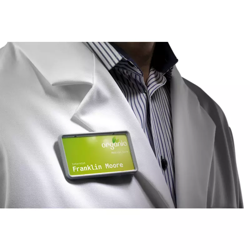 Namensschild CLIP CARD mit Magnet