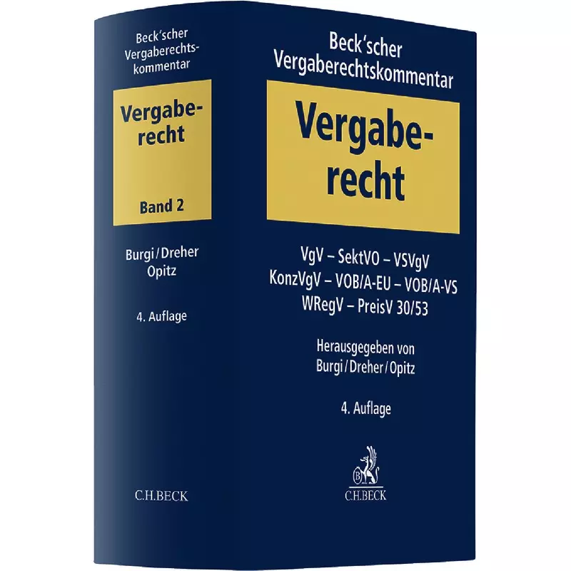 Beck'scher Vergaberechtskommentar Band 2