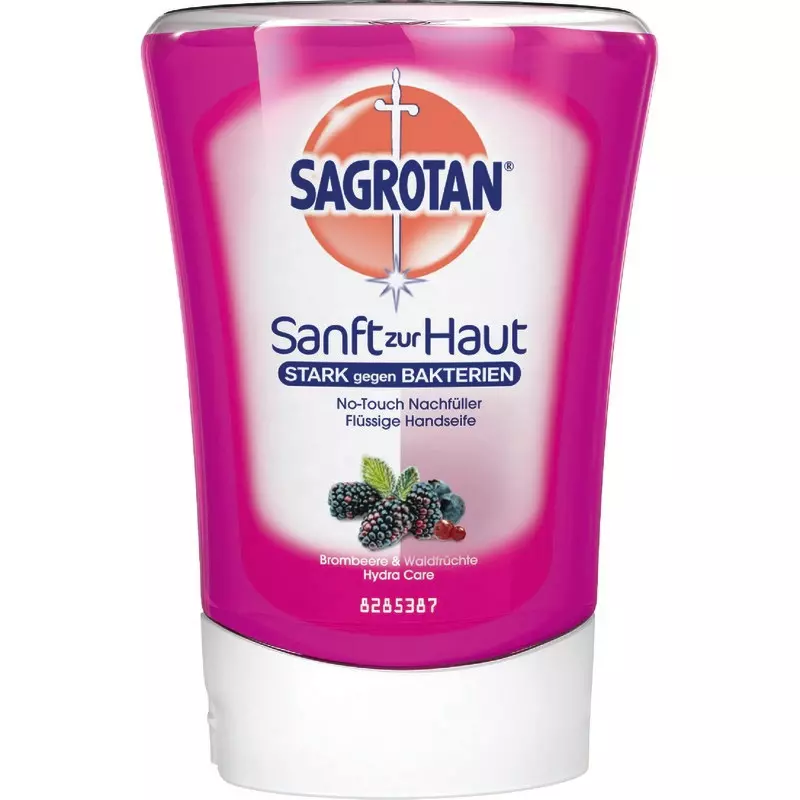 Sagrotan Nachfüller für No-Touch Seifenspender, Brombeer & Waldfrüchte