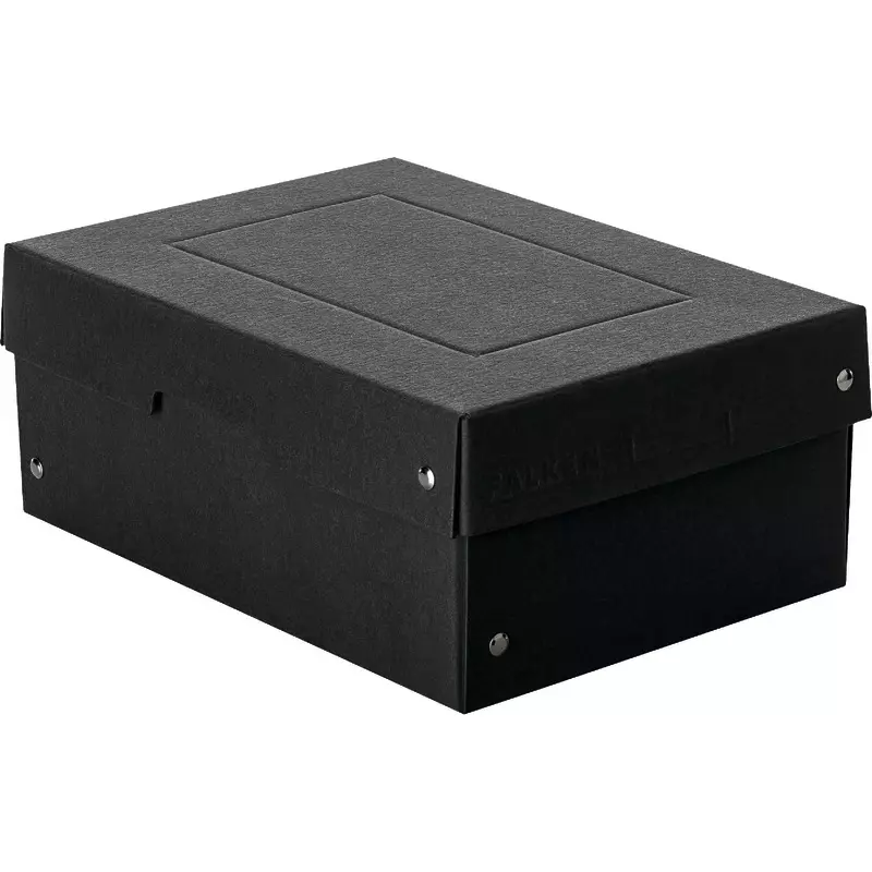 FALKEN Pure Box Black, DIN A5, 100 mm Höhe