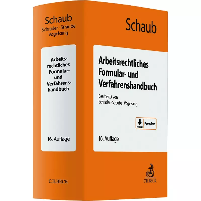 Arbeitsrechtliches Formular- und Verfahrenshandbuch