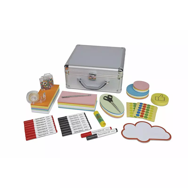 Moderatorenkoffer MAULpro compact Aluminium, 2362 Teile