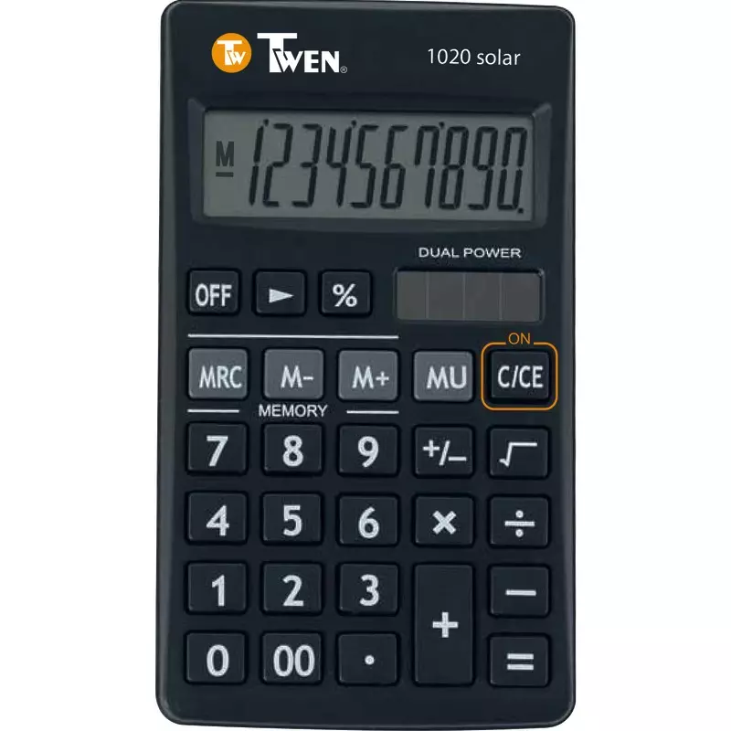 TWEN Taschenrechner 1020 Solar