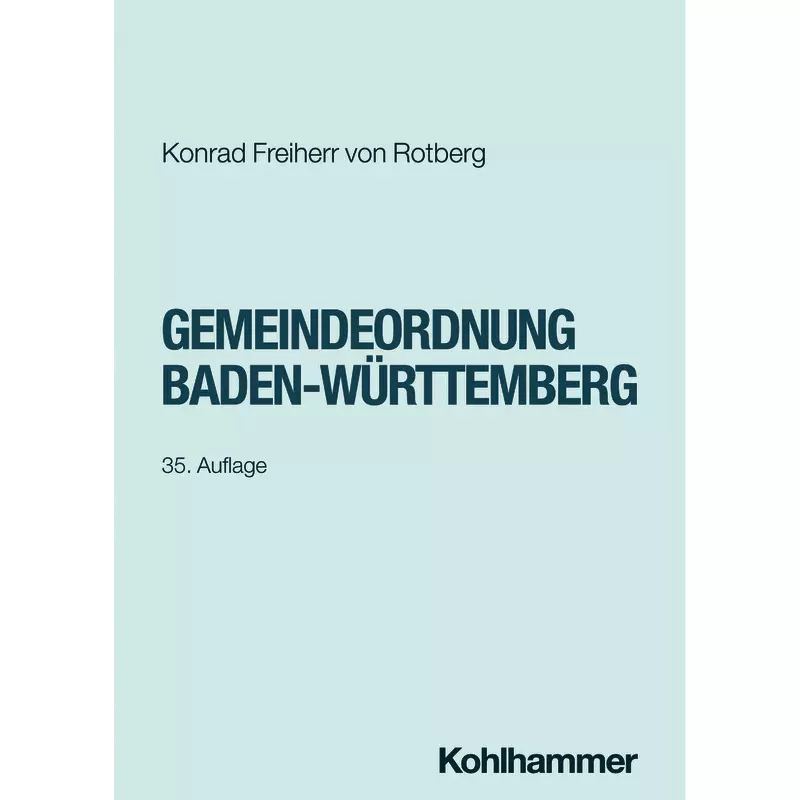 Gemeindeordnung Baden-Württemberg