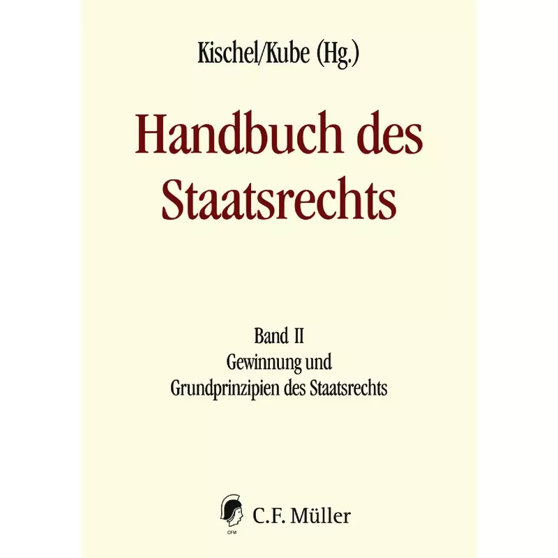 Handbuch des Staatsrechts Neuausgabe Band II