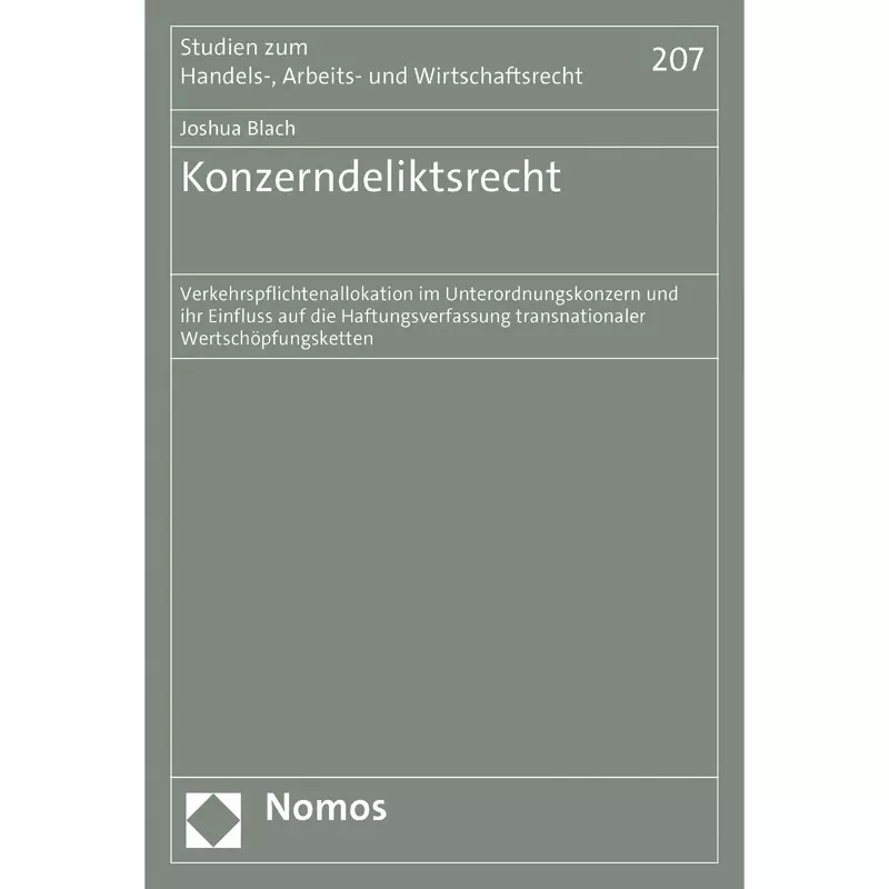 Konzerndeliktsrecht