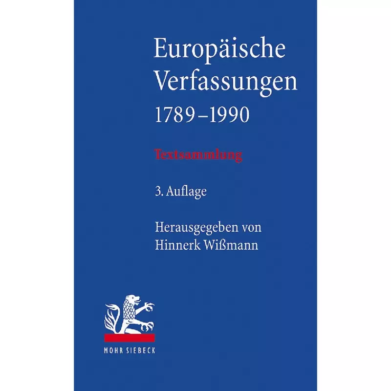 Europäische Verfassungen 1789-1990