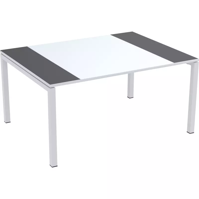 easyDesk Konferenztisch 150x75x114cm an/ws