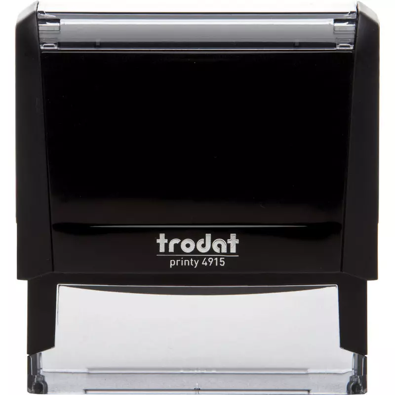 Trodat Selbstfärbender Textstempel Printy 4.0 4915, 7-zeilig, 70 x 25 mm