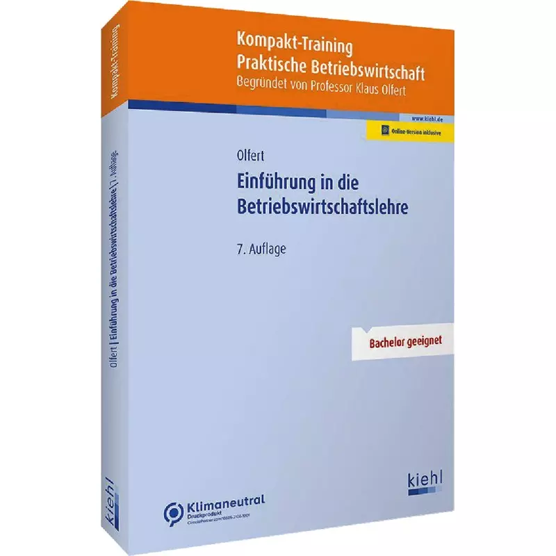Kompakt-Training Einführung in die Betriebswirtschaftslehre