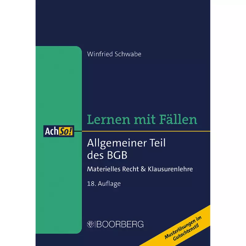 Allgemeiner Teil des BGB