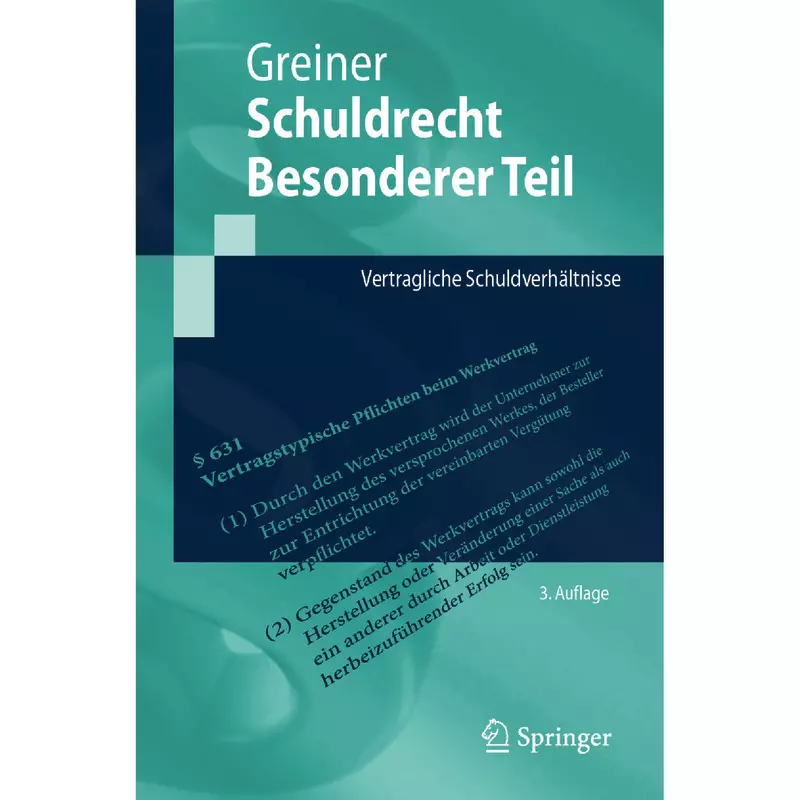 Schuldrecht Besonderer Teil