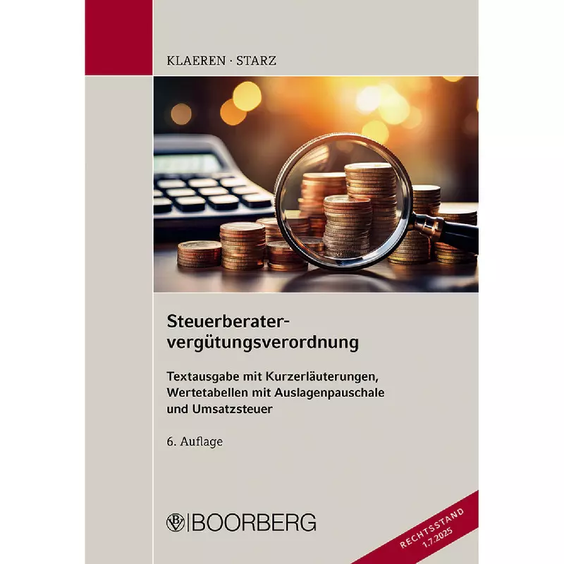 Steuerberatervergütungsverordnung