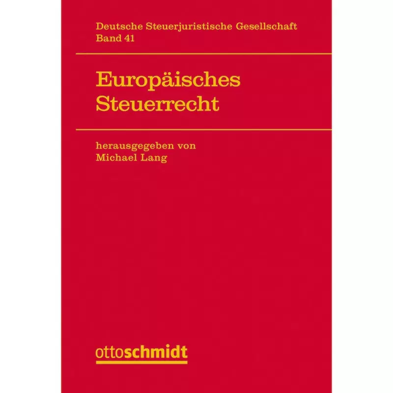 Europäisches Steuerrecht