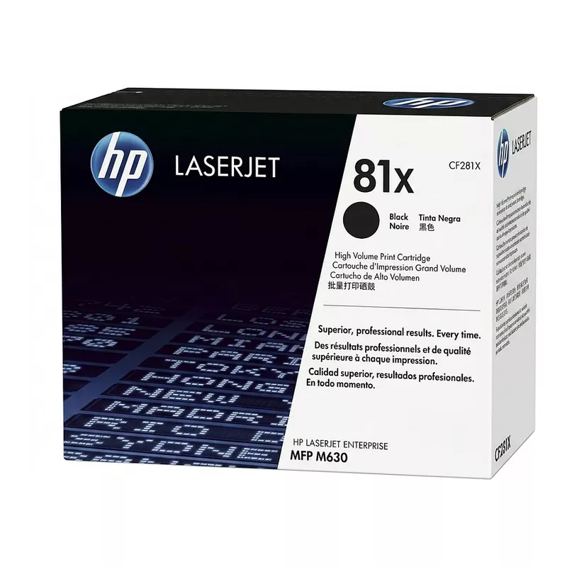 HP # 81X CF281XC black Contract-Toner - Hohe Kapazität