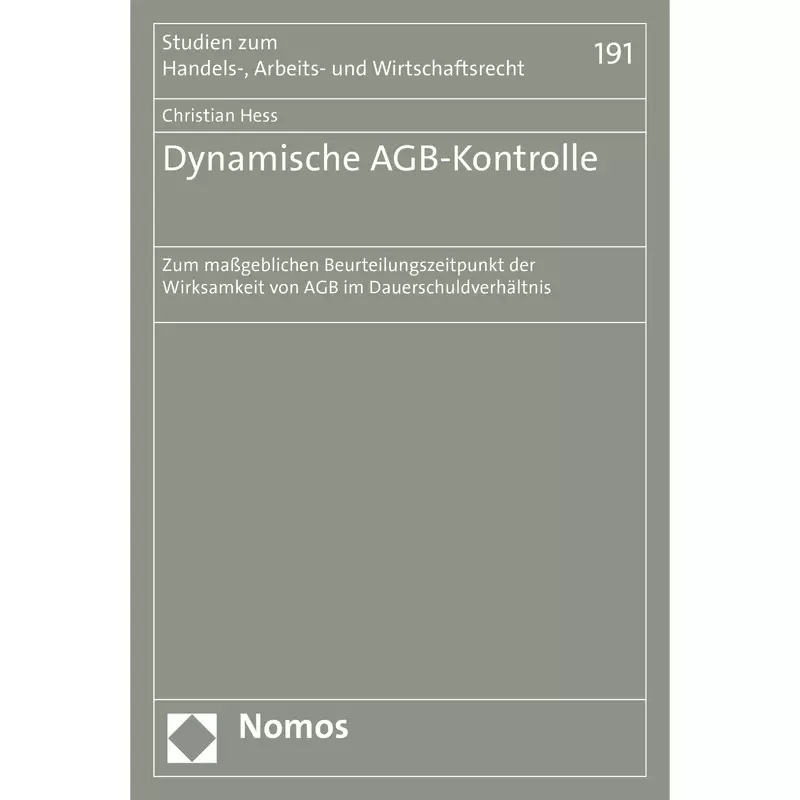 Dynamische AGB-Kontrolle