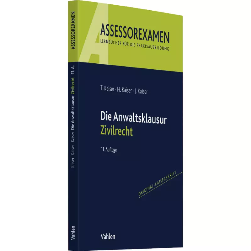 Die Anwaltsklausur Zivilrecht