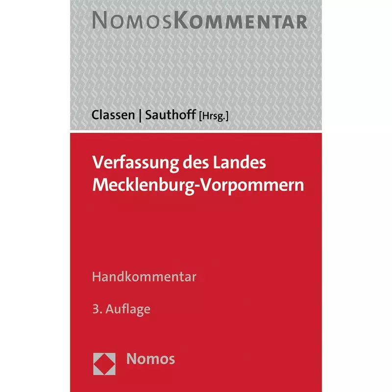 Verfassung des Landes Mecklenburg-Vorpommern