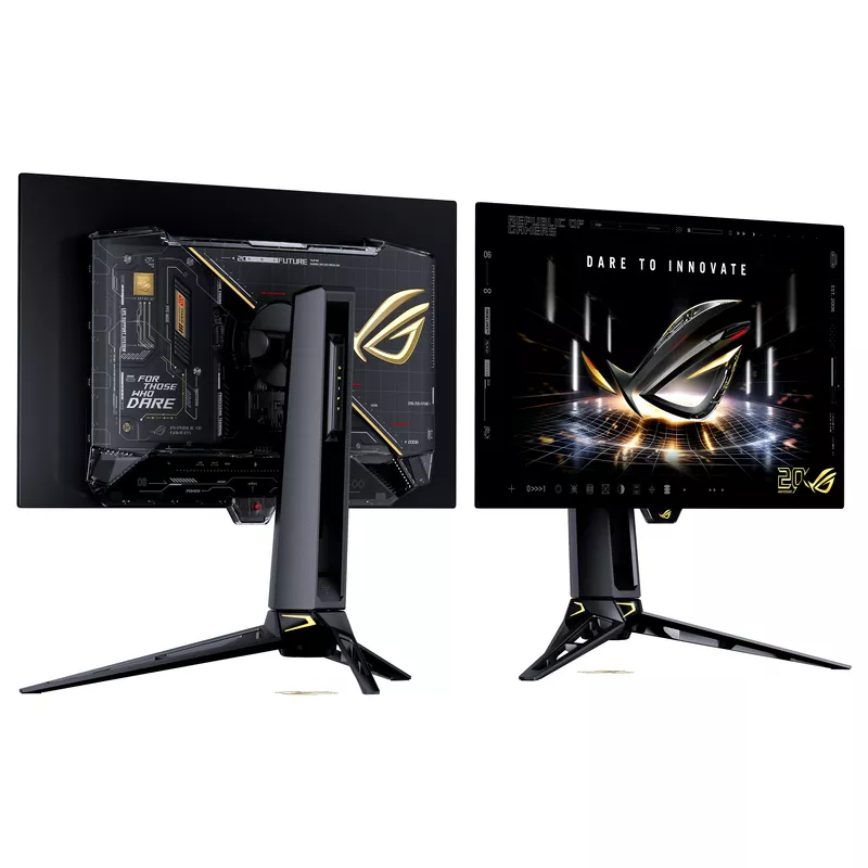67,3 cm (26.5) 2560 x 1440 Pixel ASUS 90LM0CF0-B02971 16:9 Wide Quad HD WOLED 0,02 ms 540 Hz HDR DisplayPort HDMI USB-Hub Pivot Height VESA