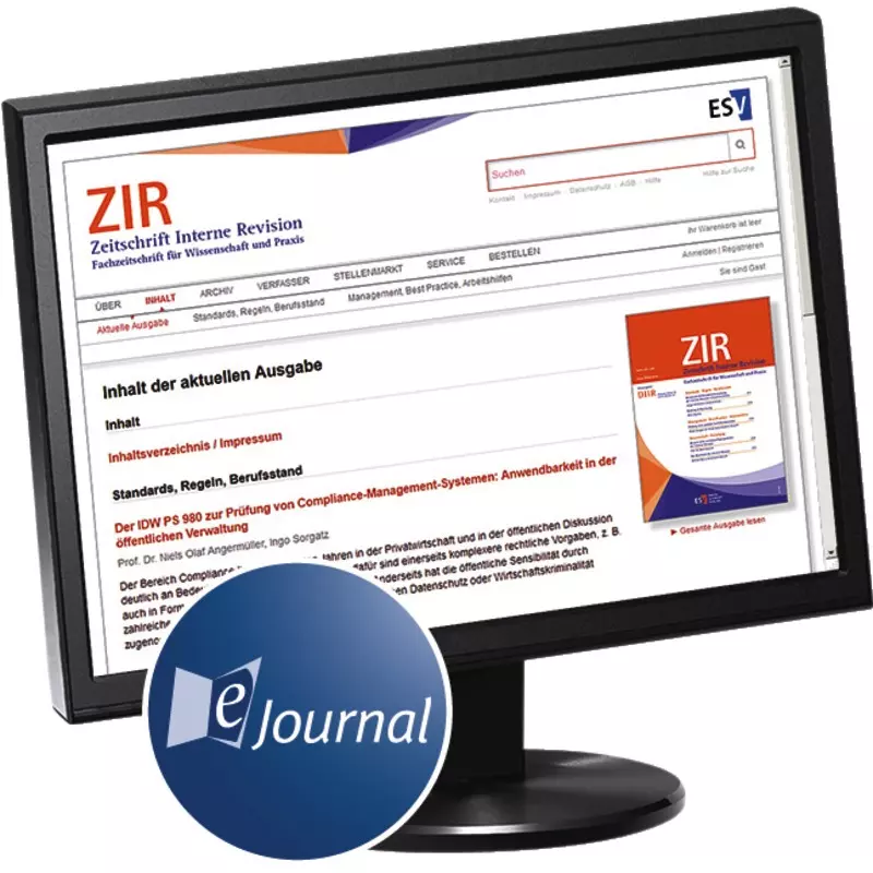 ESV ZIR Zeitschrift Interne Revision  - eJournal