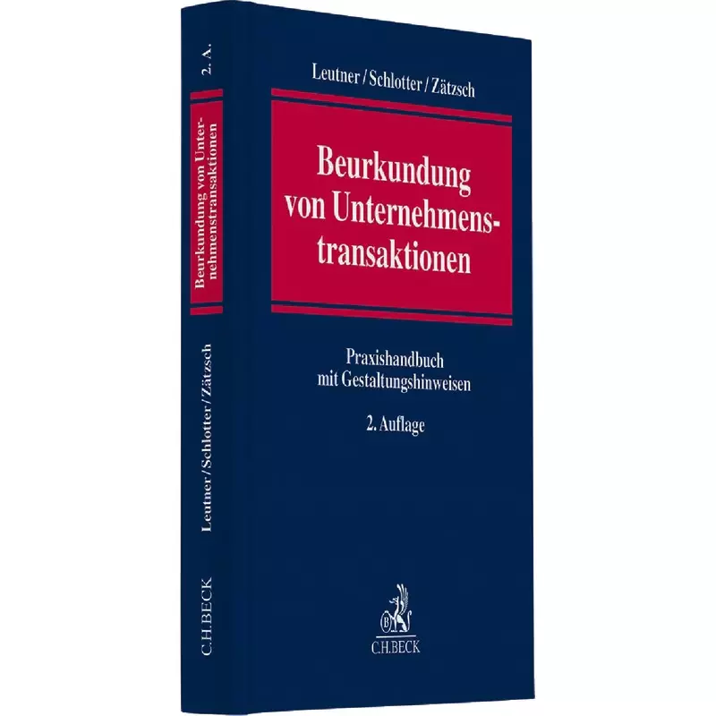 Beurkundung von Unternehmenstransaktionen