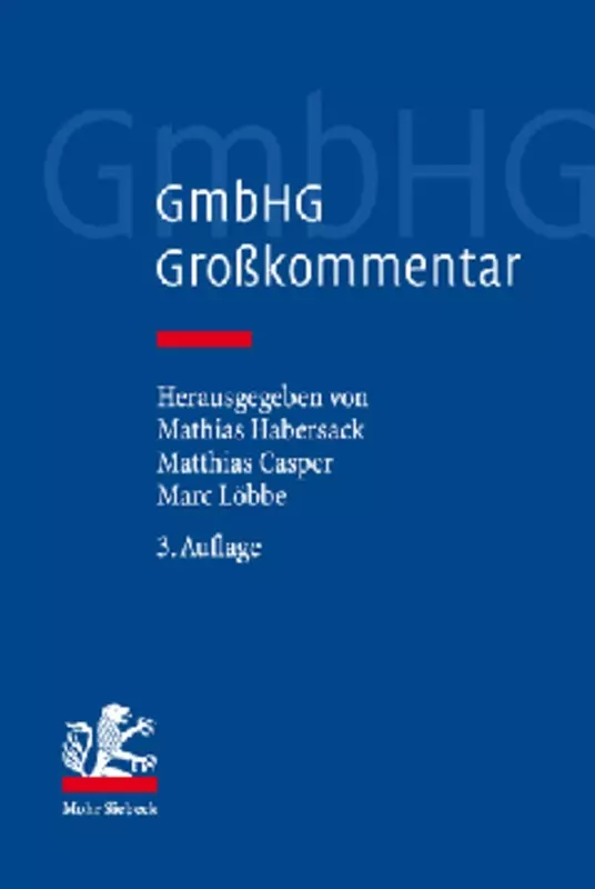 GmbHG – Gesetz betreffend die Gesellschaften mit beschränkter Haftung