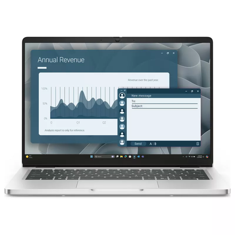 DELL Pro 14 PC14255 AMD Ryzen AI 7 PRO 350 35.56cm 14Zoll FHD+ 16GB 1TB SSD WLAN Backlit Kb W11P 1Y Basic Onsite