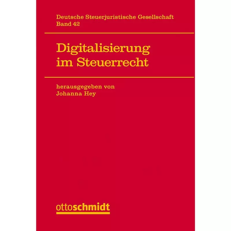 Digitalisierung im Steuerrecht