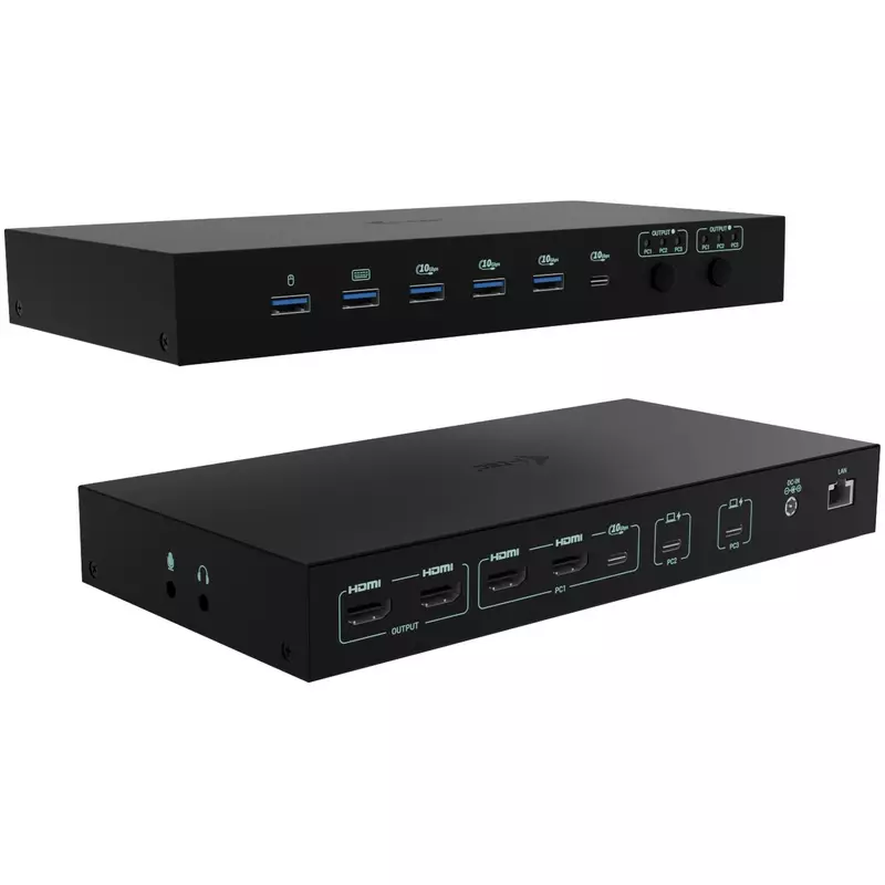 D I-TEC USB-C KVM DOCKING STATION