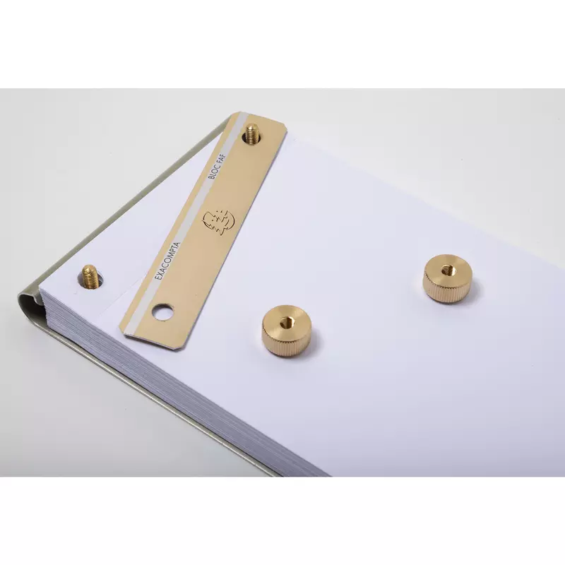 Block FAF mit Einlage blanko, 18,5x11,5cm - Weiß