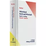 Wörterbuch Recht und Wirtschaft Band 2