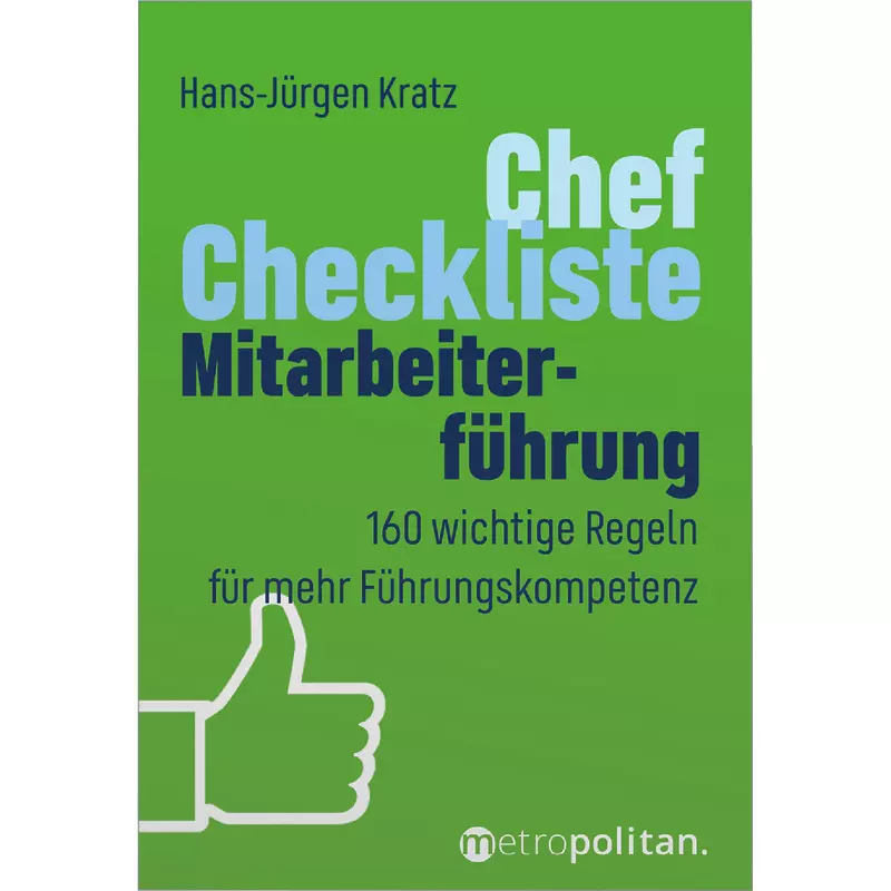 Chef-Checkliste Mitarbeiterführung