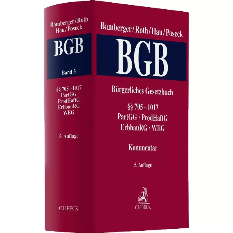 Kommentar zum Bürgerlichen Gesetzbuch  Band 3