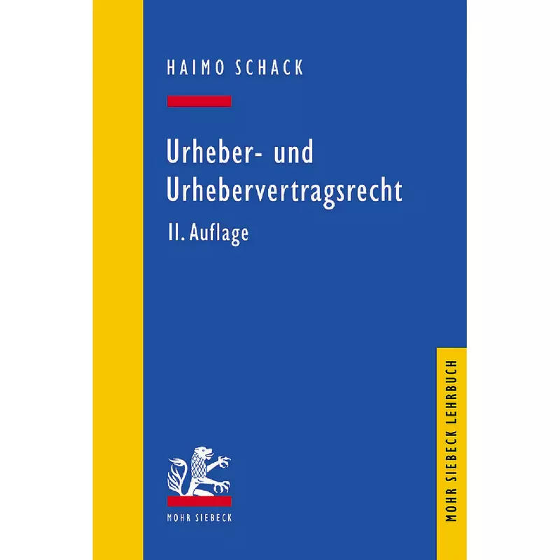 Urheber- und Urhebervertragsrecht