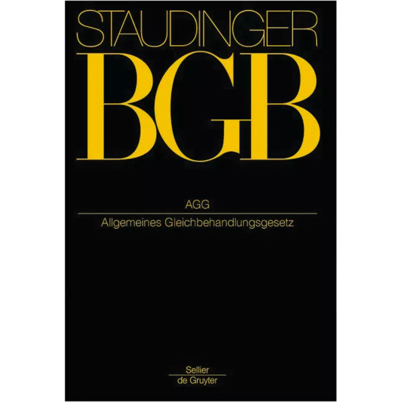 BGB - Bürgerliches Gesetzbuch - Buch 2 Recht der Schuldverhältnisse, AGG - Allgemeines Gleichbehandlungsgesetz