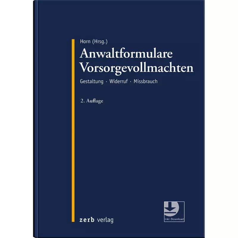 Anwaltformulare Vorsorgevollmachten
