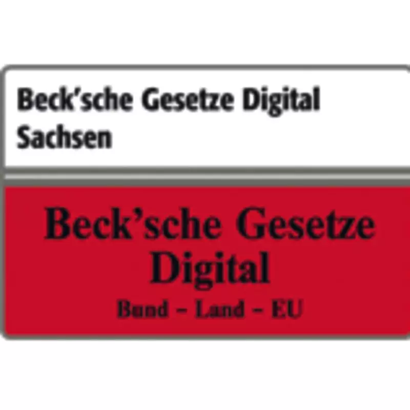 beck-online Beck'sche Gesetze Digital Sachsen