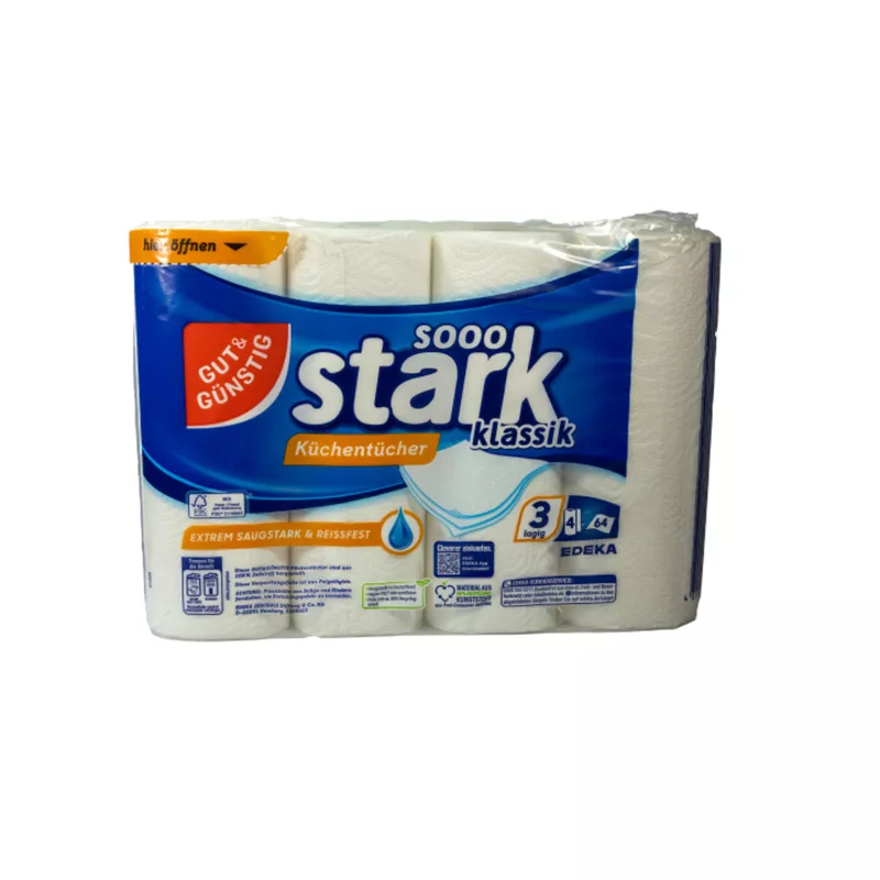 Gut & günstig Küchenrolle 3lg 4St