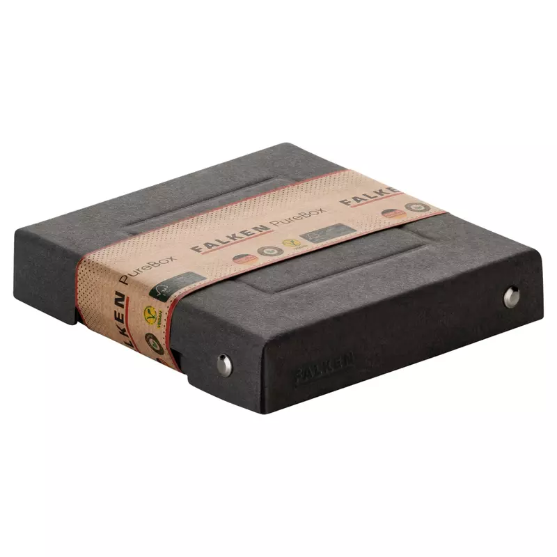 Falken Aufbewahrungsbox PURE Box Black 120x120x25mm sw