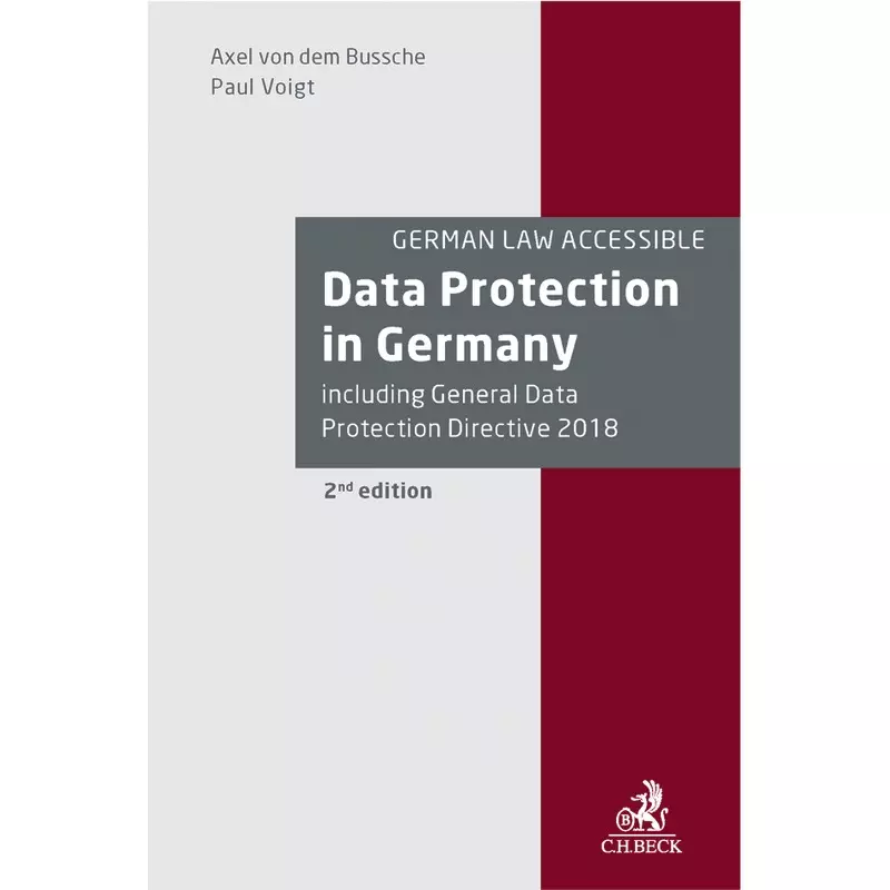 Data Protection in Germany = Datenschutzrecht in Deutschland