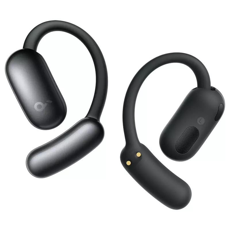 ANKER Soundcore AeroFit 2 AI black Open-Ear-Kopfhrer 35 Stunden Wiedergabezeit IP55 inkl. KI Assisent und bersetzung