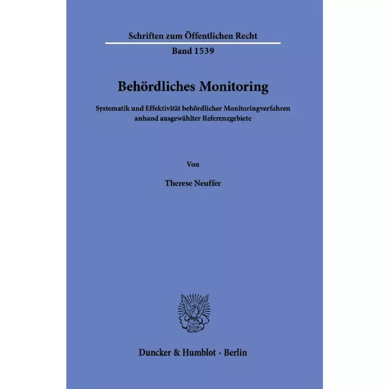 Behördliches Monitoring