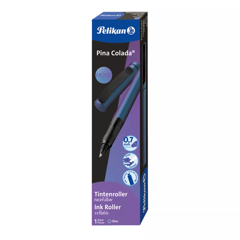 Tintenroller Pina Colada Holo blau PELIKAN 826549