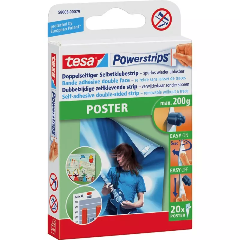 tesa Powerstrips® Poster
