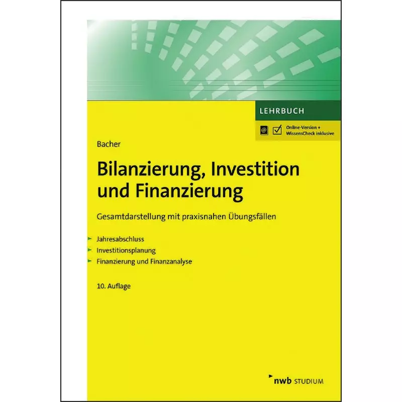 Bilanzierung, Investition und Finanzierung