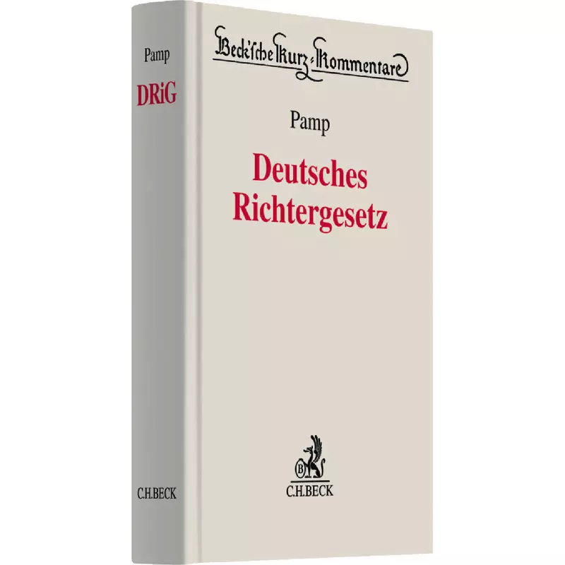 Deutsches Richtergesetz. DRiG